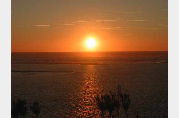 Sunset in Pyla sur mer